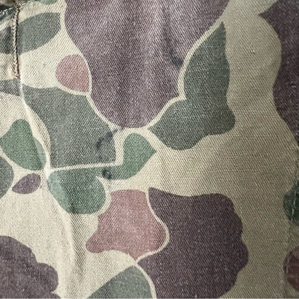 BLACK SHEEP 60s 70s Camo Vest Duck Hunting
Shooting Game Pouch Duck Vintage - Picture 5 of 5